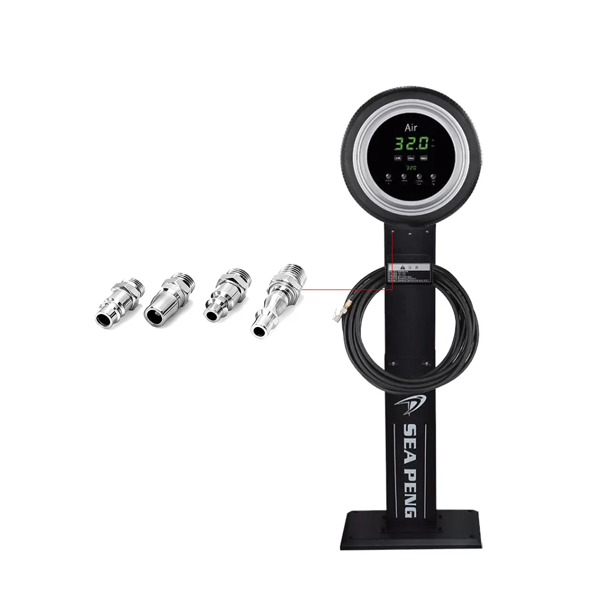 SEAPENG DP-Q02L Professional Vertical Tire Inflator - Image 4