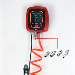 SEAPENG DP-Q09 Wall-Mounted Digital Tire Inflator, 5-220 PSI